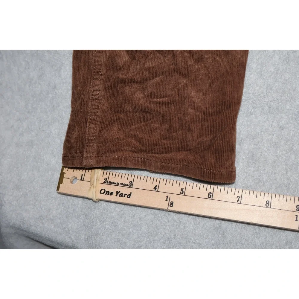 Banana Republic Travel Cord Mens 35x30 Brown Corduroy Pants Stretch Washwell